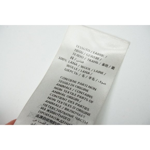 Gucci Peach Orange 100% Wool Lightweight Mens Pants Sz 30/33 CURRENT - Picture 6 of 10